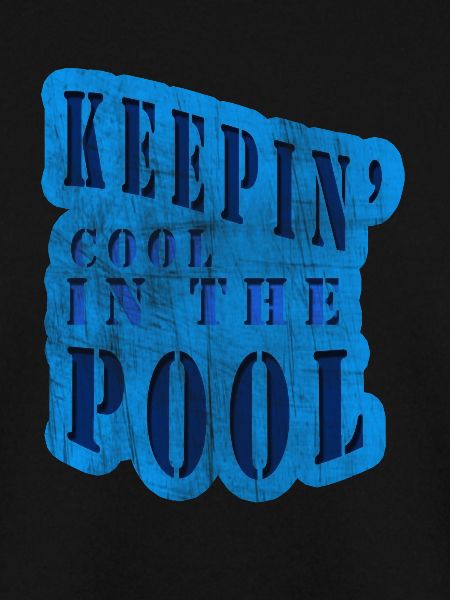 Cool im Pool