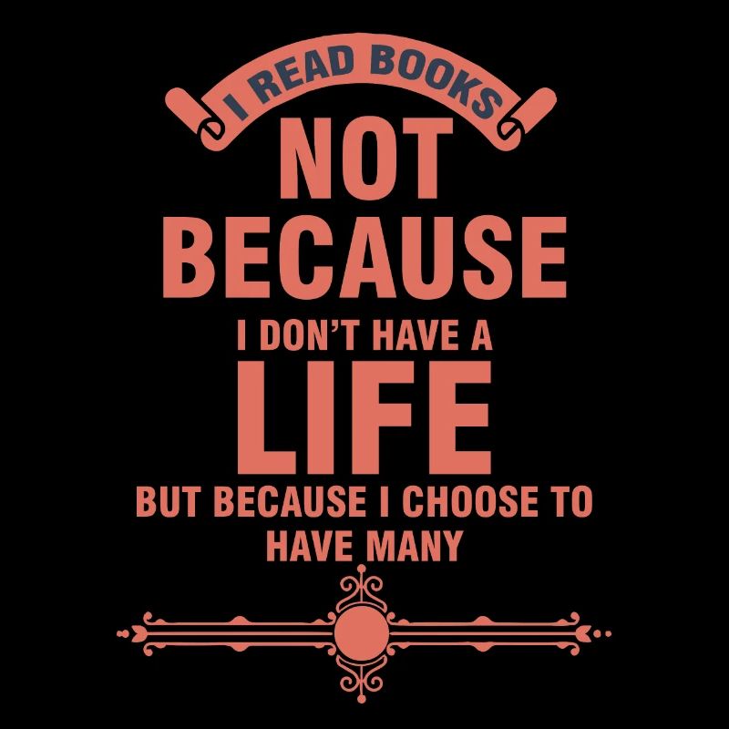 I read books because...