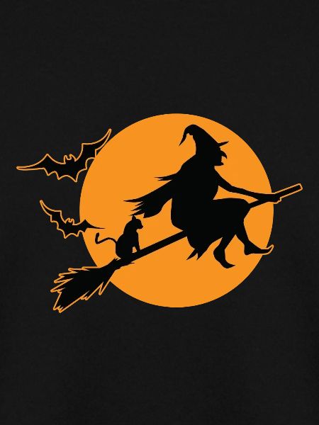 Hexe Hexenbesen Halloween