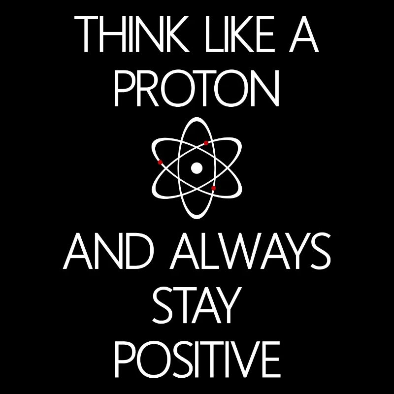 ATOM PROTON PHYSIK PHYSIKER GESCHENK CHEMIE
