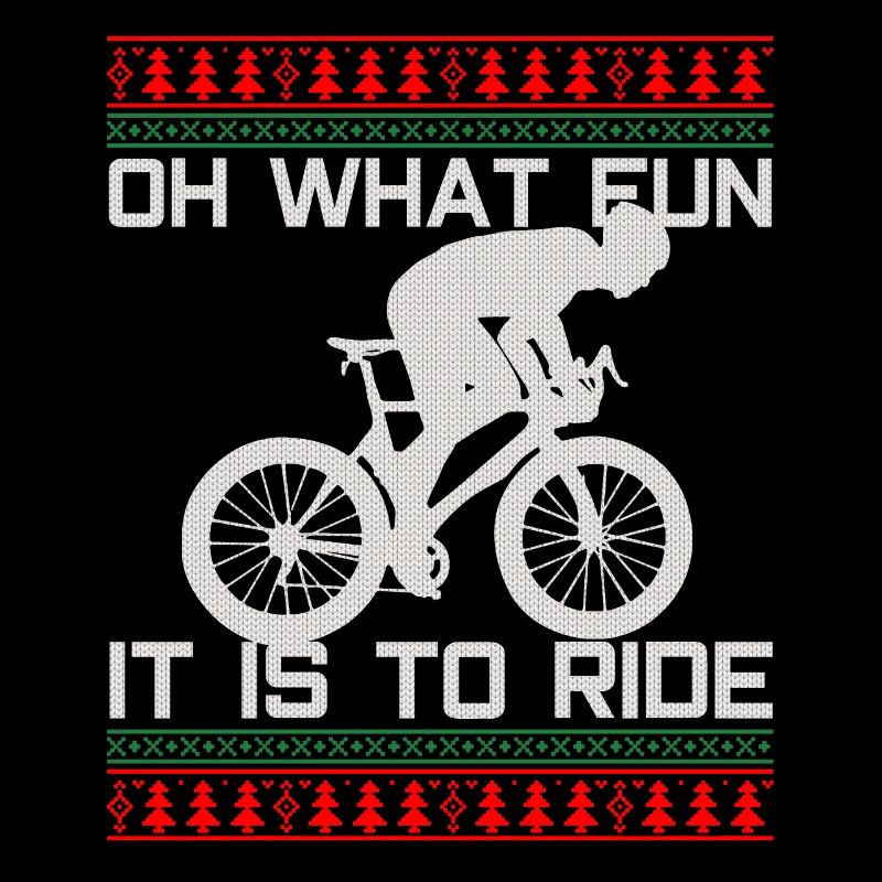 Noël laid - Vélo de route vélo Noël