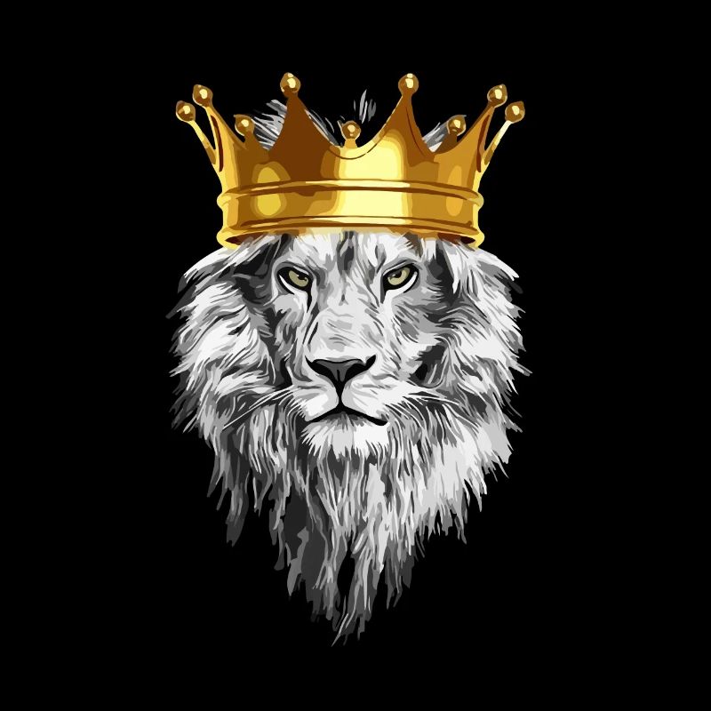 Lion crown king