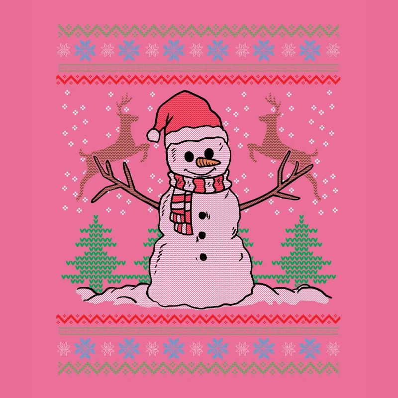 Hässliches Strickjackeschneemanngeschenk