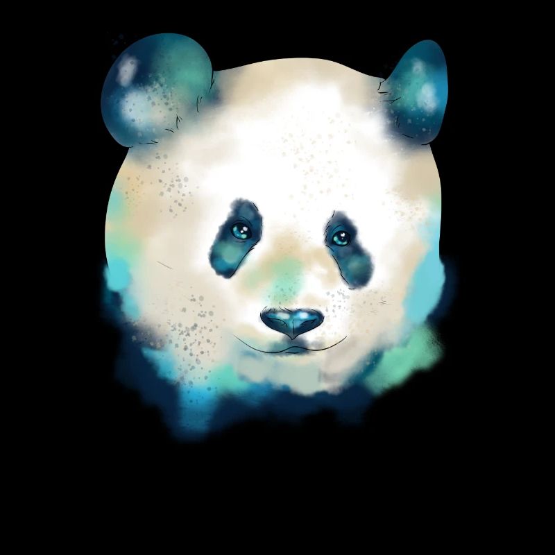 Panda galactique mignon Panda d'exploration spatiale