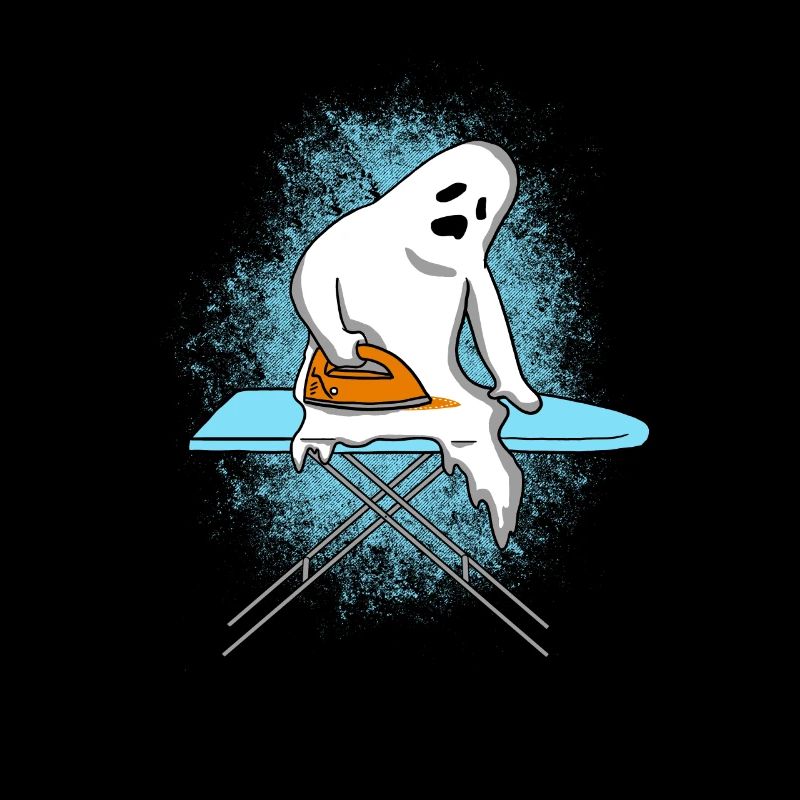 Geist, der Selbsthalloween-Geschenk bügelt