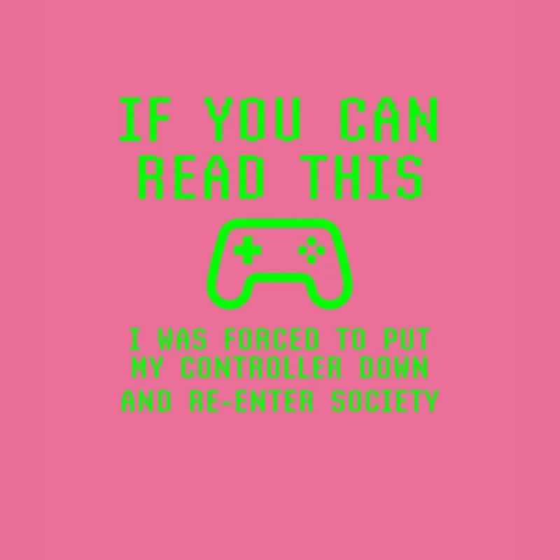 Put Controller Down Re-Enter Société Vidéo Gamer