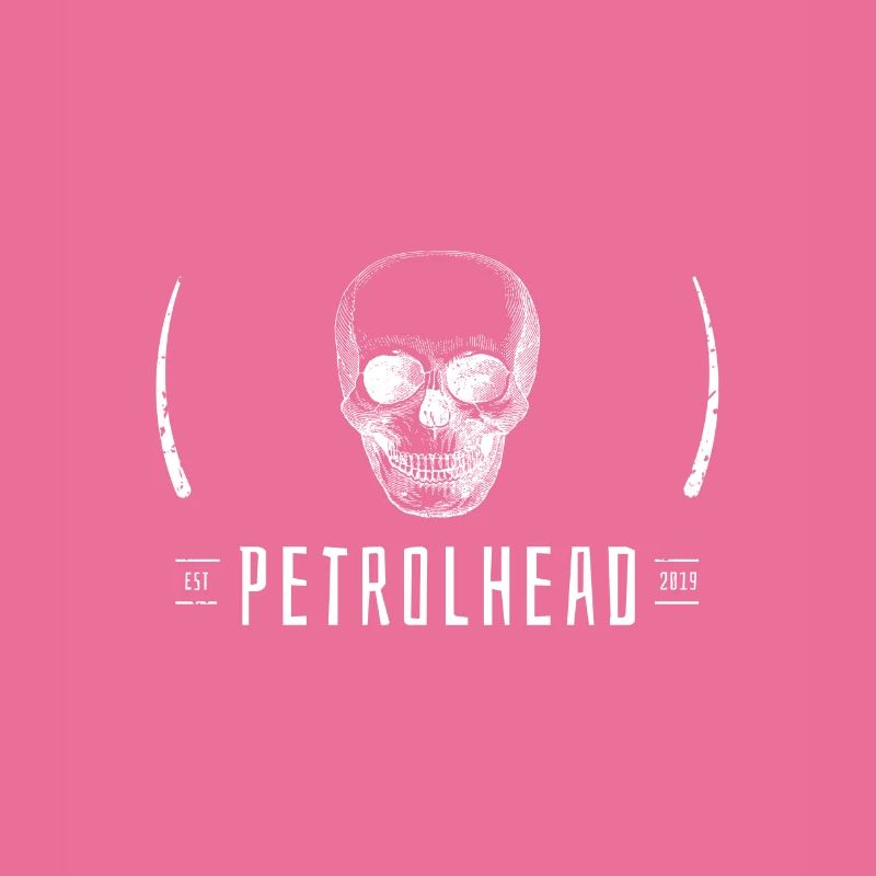 Petrolhead Totenschädel