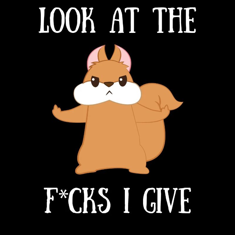 Squirrel - Fuck you - squirrel - gift
