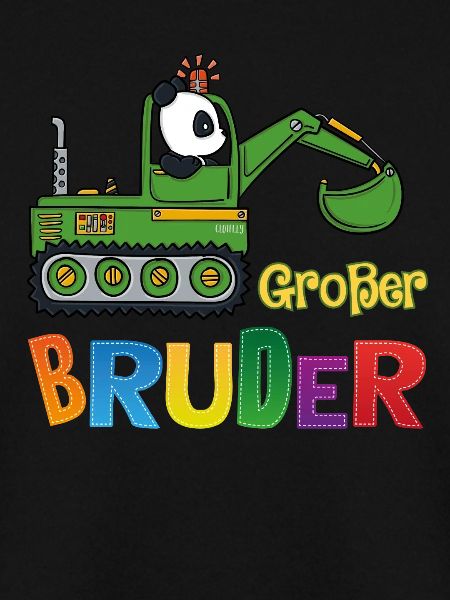 Großer Bruder Bagger Panda