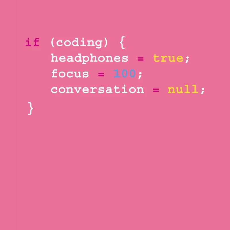 Programmierung Wenn Coding Headphones Tee, Programmierung