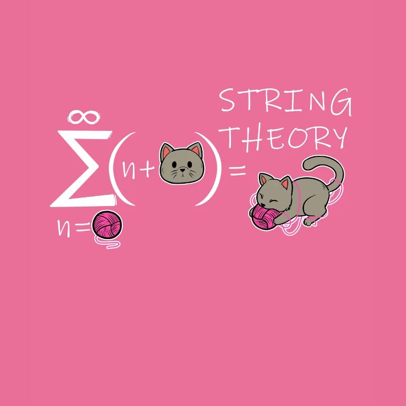 String Theorie Katzen Physik Quanten Katze Formel