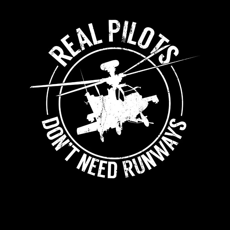 Real Pilots Don't Need Runways Shirt,Pilot
