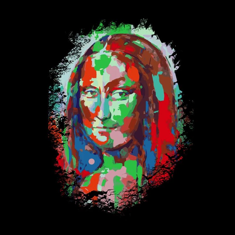 Poppy Mona Lisa design Leonardo da Vinci