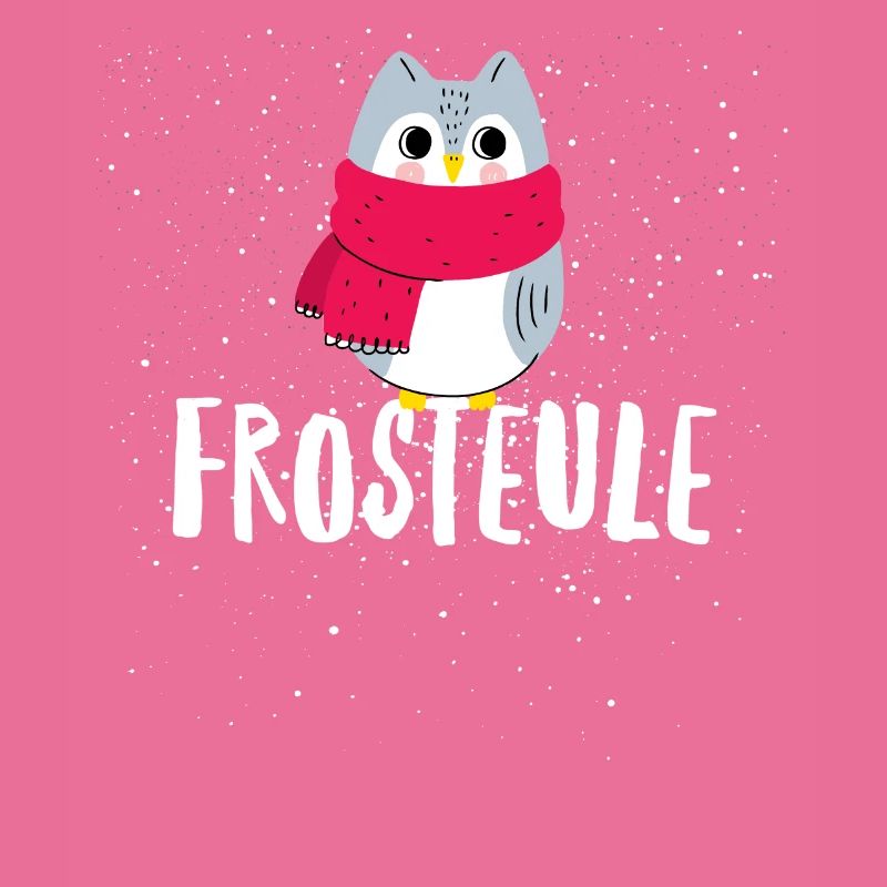 Frosteule Chouette avec écharpe