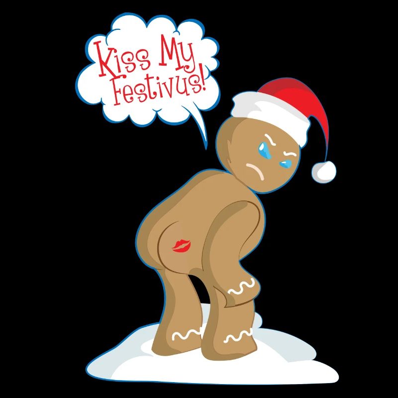 Böse Lebkuchenmann Weihnachten Ugly Christmas
