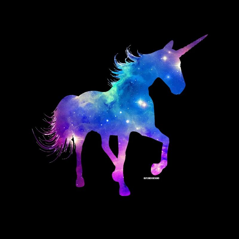 Coloré arc-en-ciel douce idée cadeau licorne
