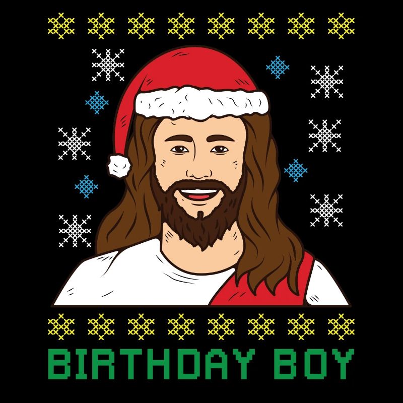 JOYEUX D'ANNIVERSAIRE Jésus moche Noël