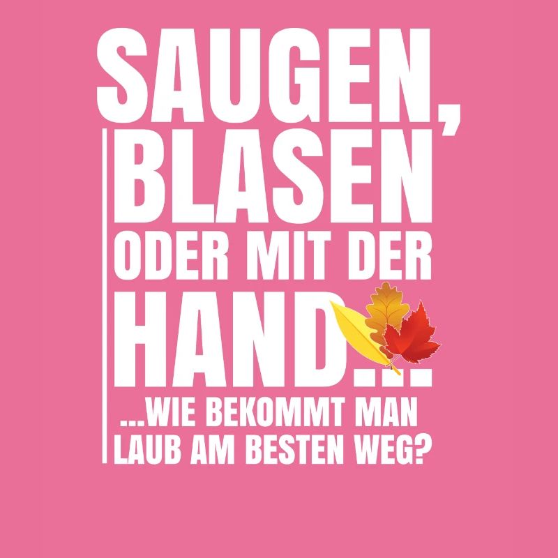Saugen, Blasen oder mit der Hand