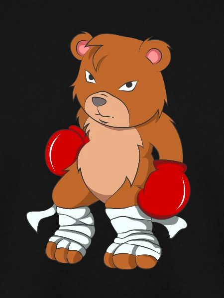 Boxende Bär