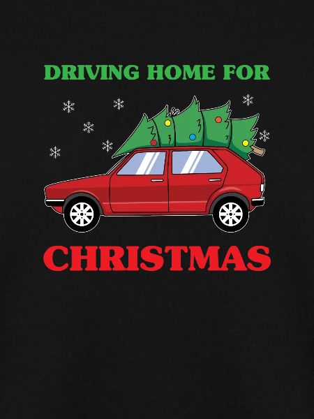 Weihnachten Auto Driving Home