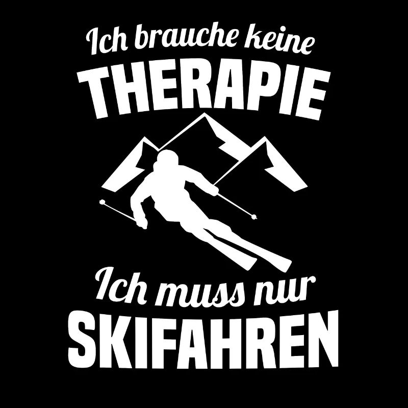 Skifahren Spruch Skifahrer Geschenk
