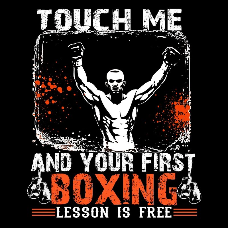 Touch Me And First Boxing Lesson Shirt