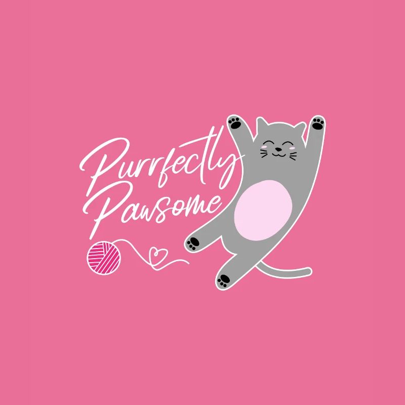 Conception de chat Pansome