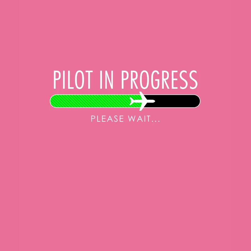 Pilot In Progress Pilot Training Flight School