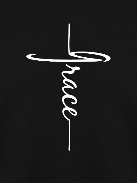 Glaubenskreuz Christliches Design - Anmut