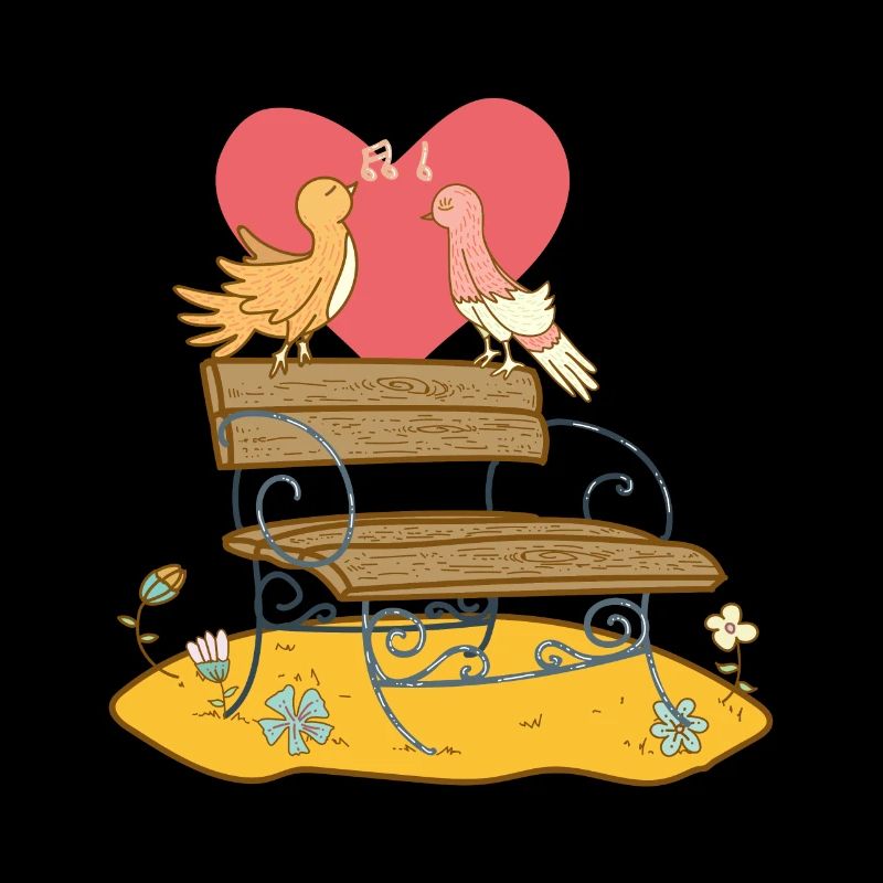 Oiseaux amoureux