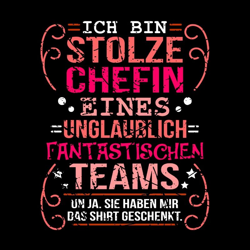 Stolze Chefin Firma Boss