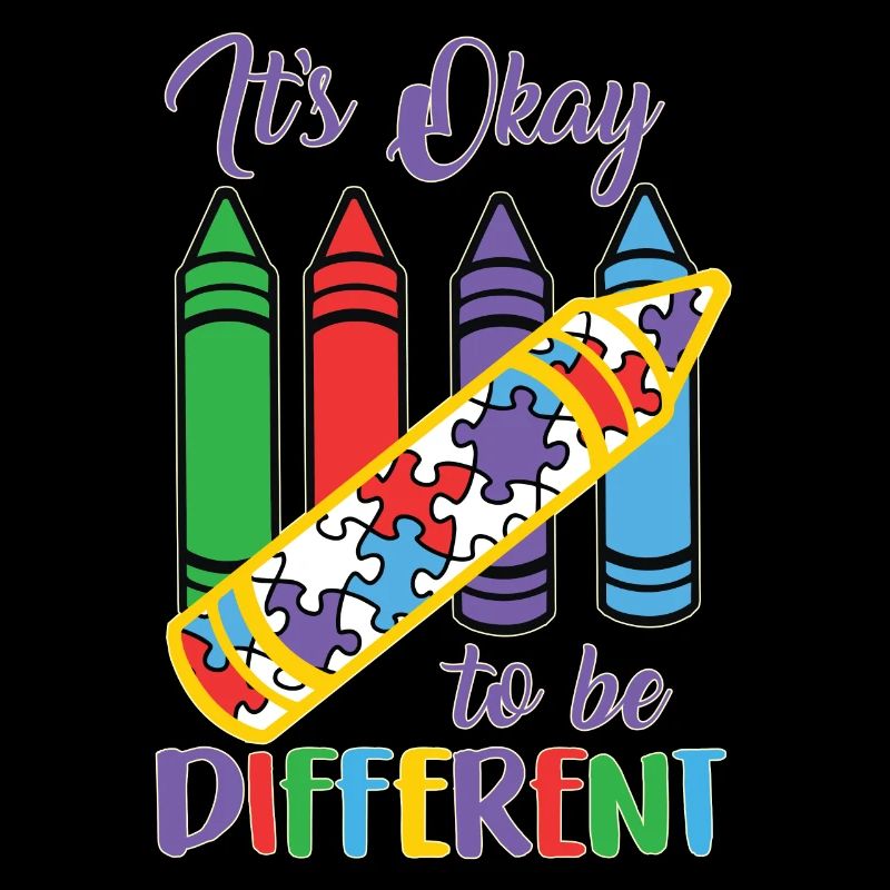 It's Okay To Be Different - Autism Puzzle ASD