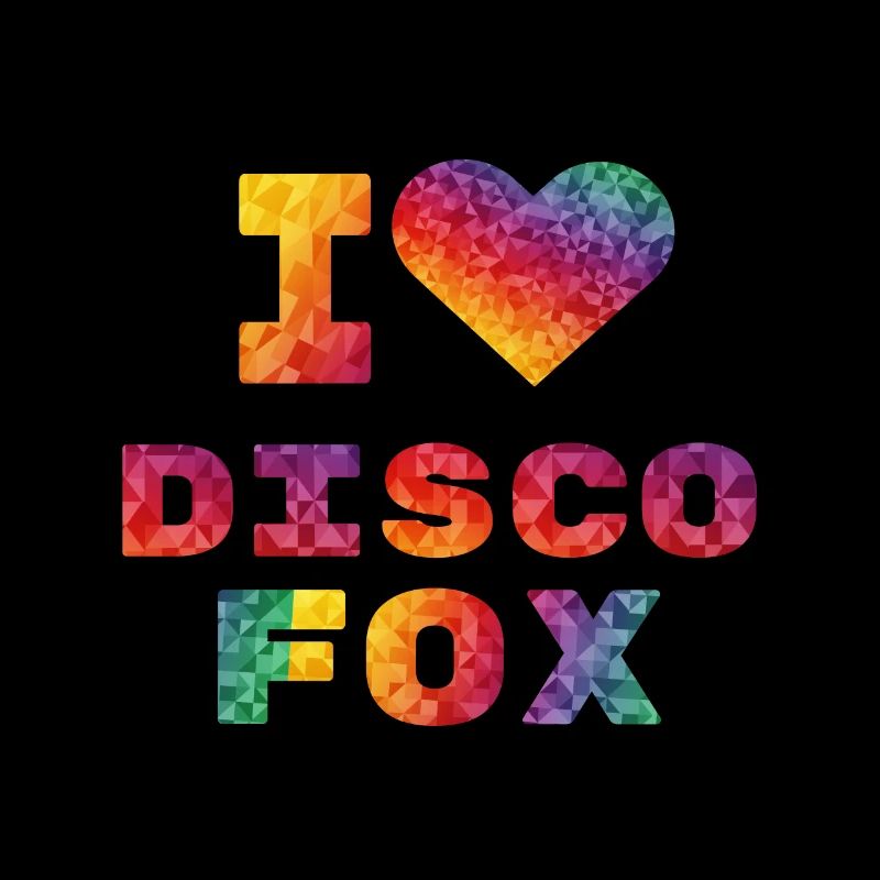 I love Discofox Dance School Dancing Gift