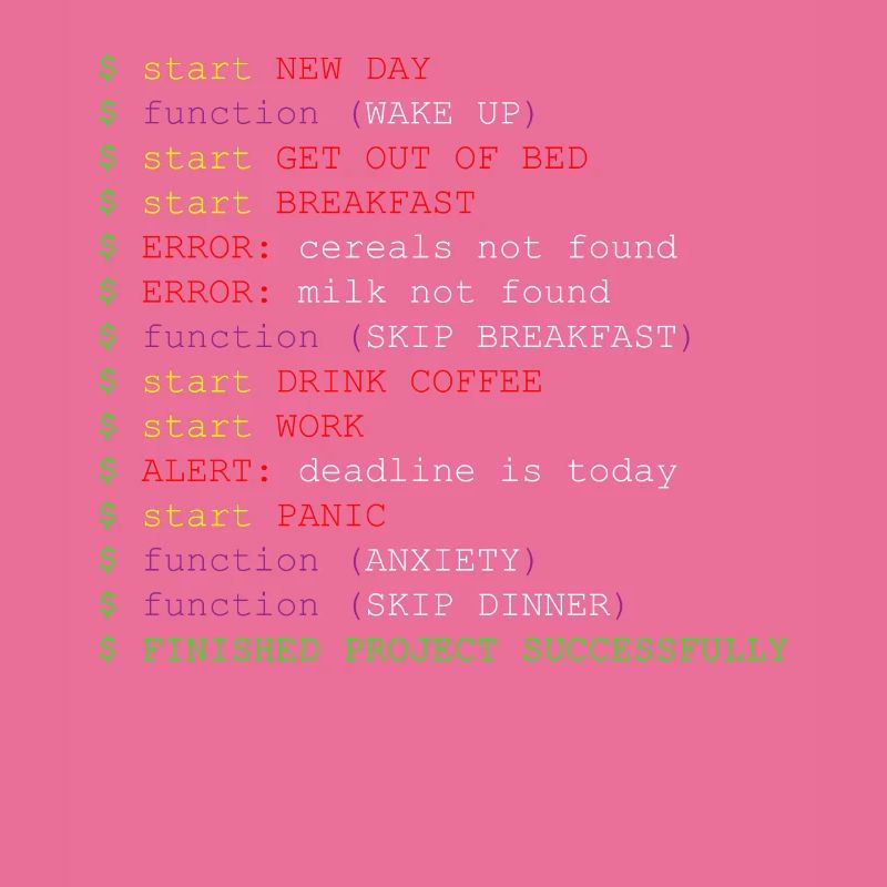 Méthode de fonction de code de blague du programmeur