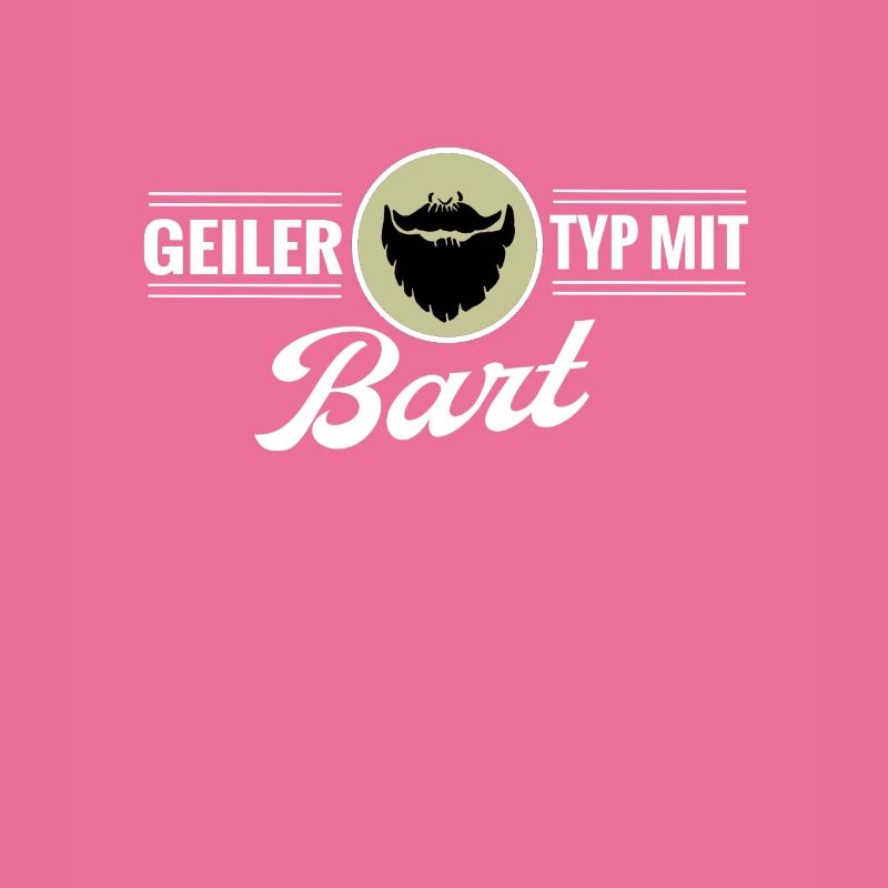 Geiler Typ Mit Bart Barbier Vollbart