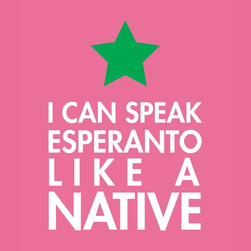 Esperanto Sprache native sprechen Geschenkidee