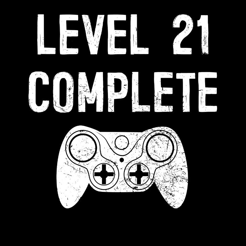 Level 21 Complete 21 birthday gift 21 years