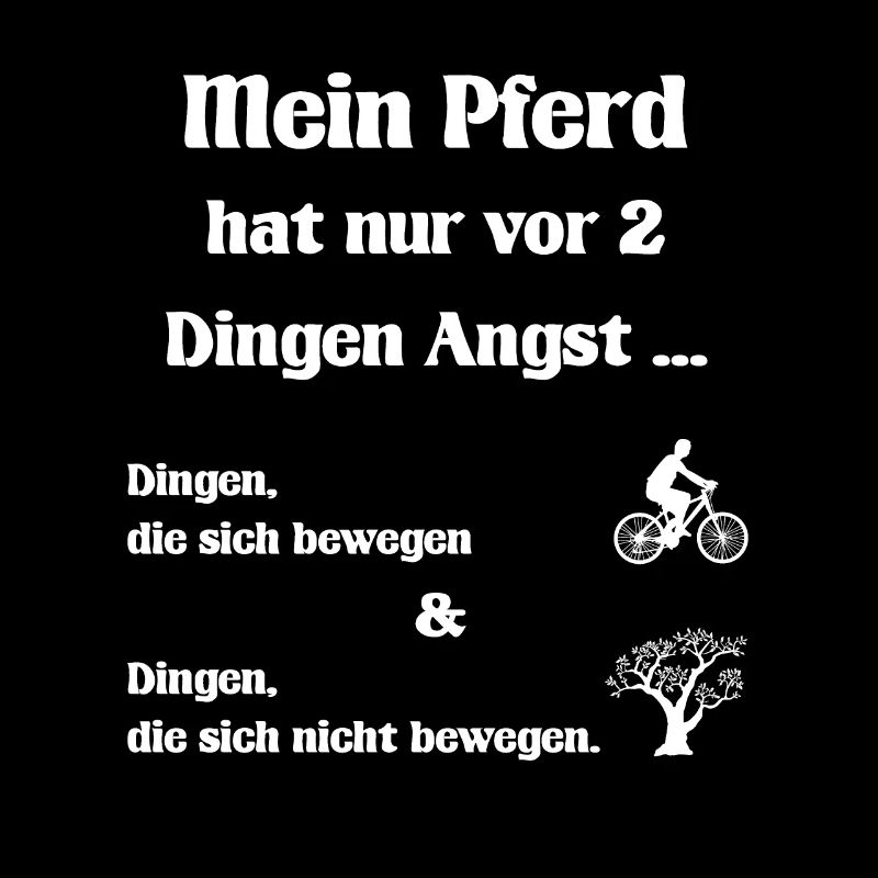 Pferd Angst I Pferdespruch Geschenk