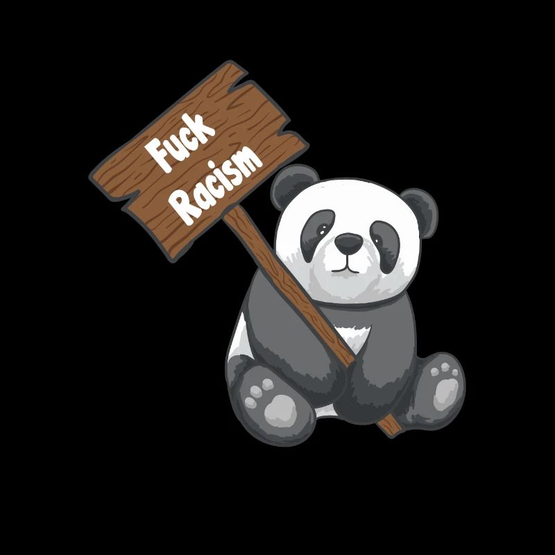 Gegen Rassismus Panda
