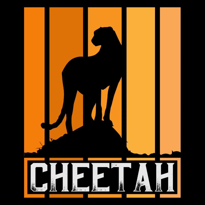 Retro cheetah