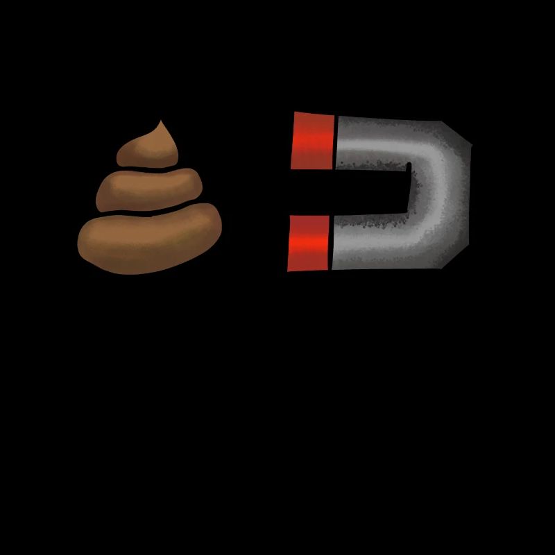 Scheißemagnet Scheiße Magnet Polizei