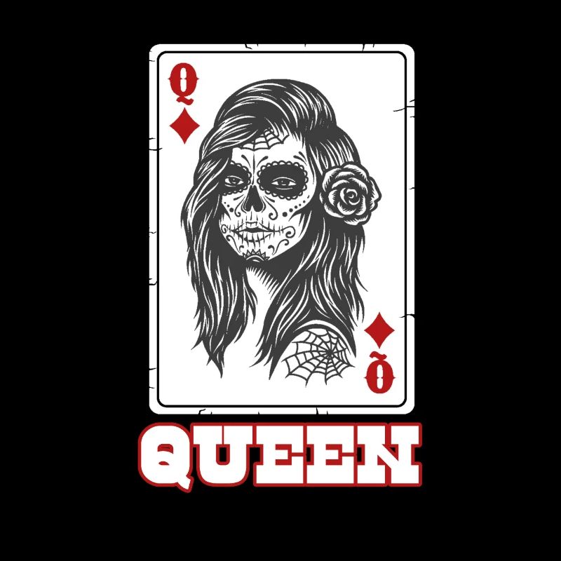 Queen Card Caro