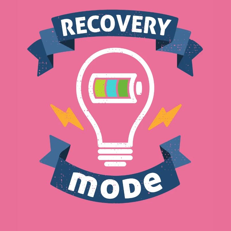 Get Well Soon Gift design Recovery Mode is On