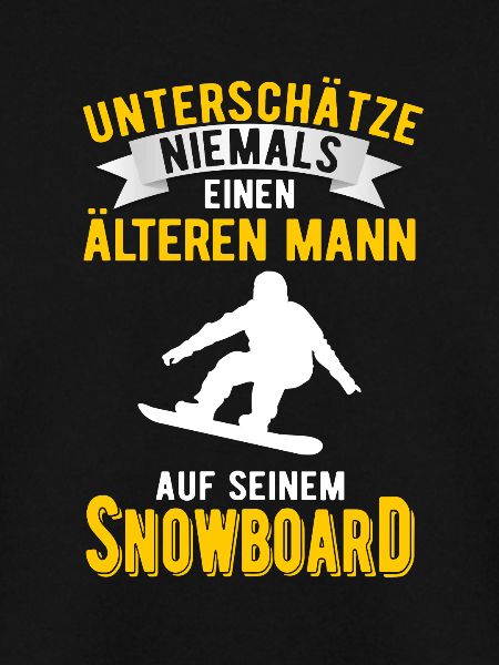 Snowboard Schnee Geschenkidee