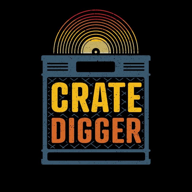 Crate Digger - LP Vinyle Collector Gift