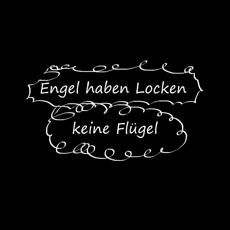 Engel mit Locken