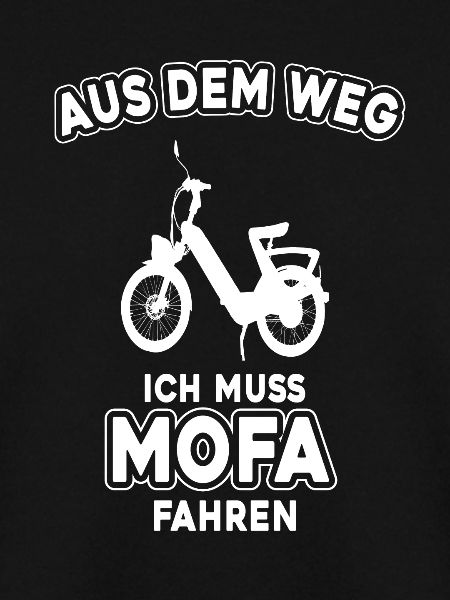 Mofa Moped Geschenkidee