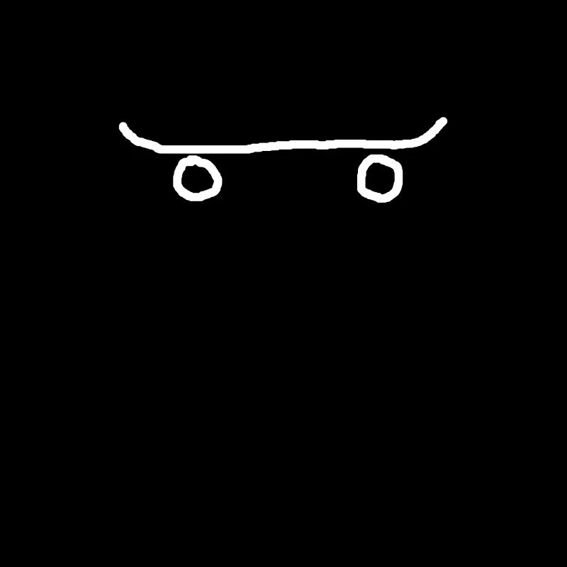 Skateboard clipart Zeichnung