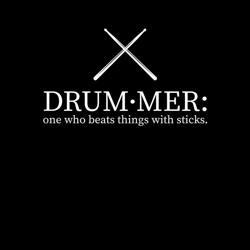 Batteur qui bat des choses avec un bâton ... Batteur