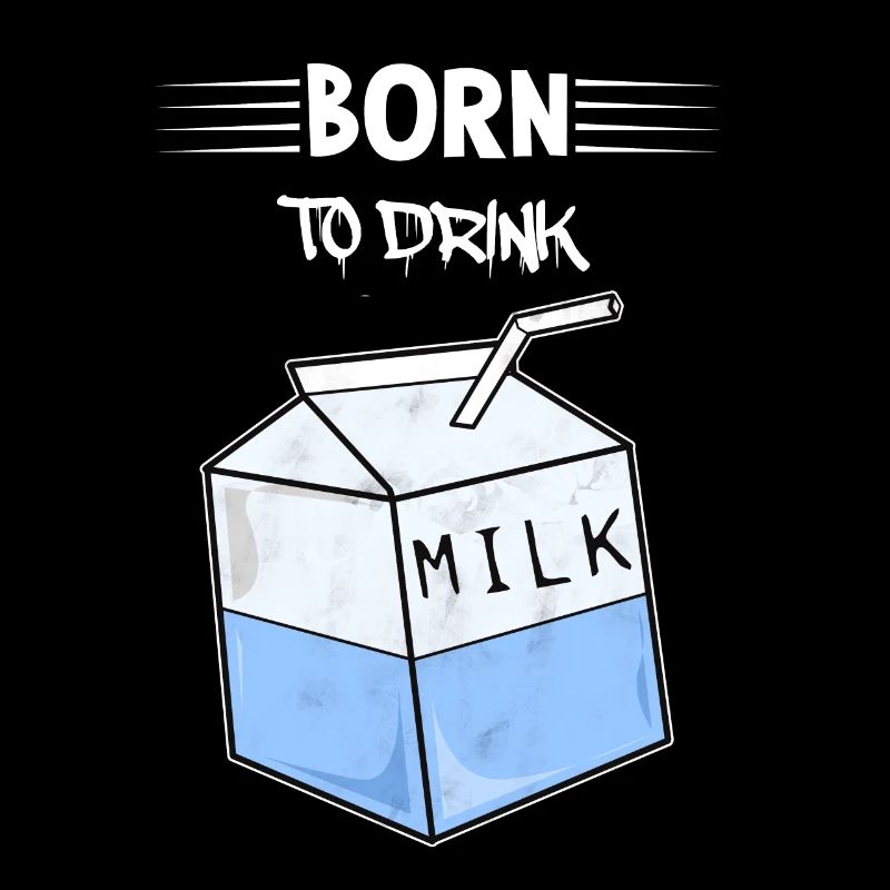 Né pour boire du lait